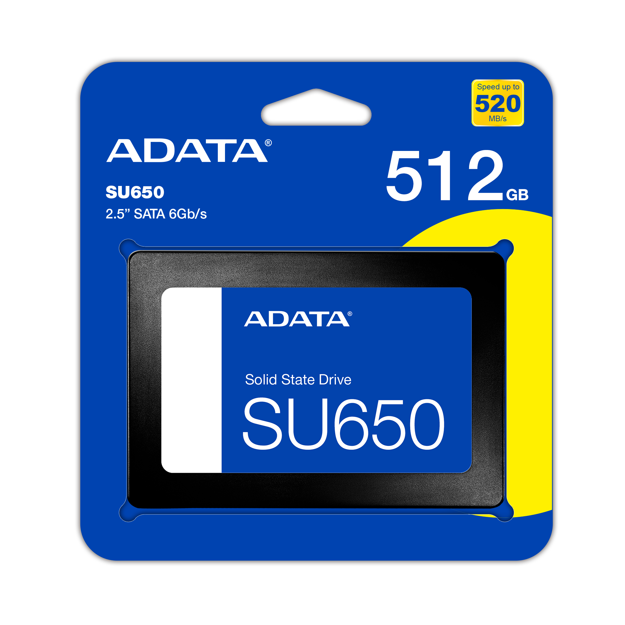 Disco SSD ADATA 512GB Ultimate 3D NAND SATA 6Gb/s 2.5" ASU650SS-512GT-R