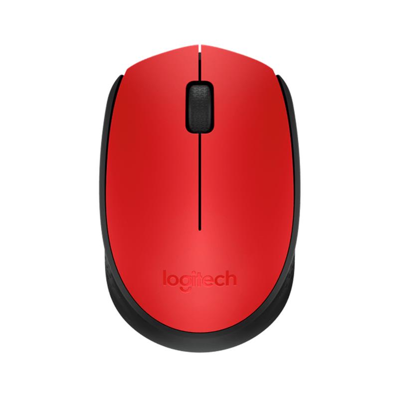 Mouse Inalámbrico Logitech M170 Red- 910-004941