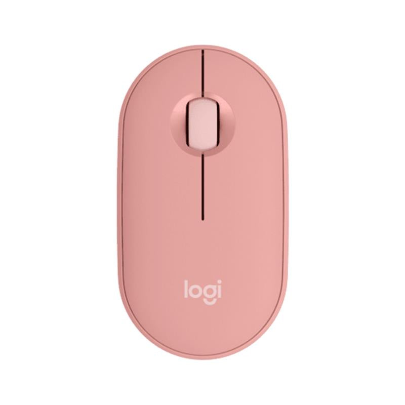 Mouse Logitech Pebble 2 M350s Inalámbrico - Bluetooth - Rosa