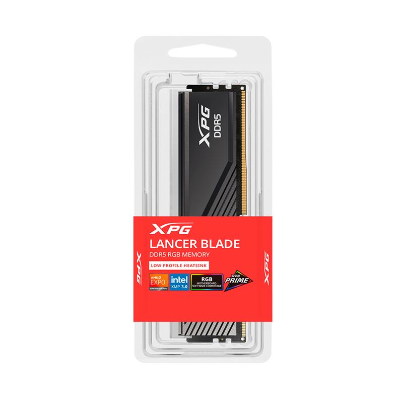 Memoria 16GB DDR5 6000Mhz -XPG Lancer Blade RGB BLACK ADATA AX5U6000C4816G-SLABRBK