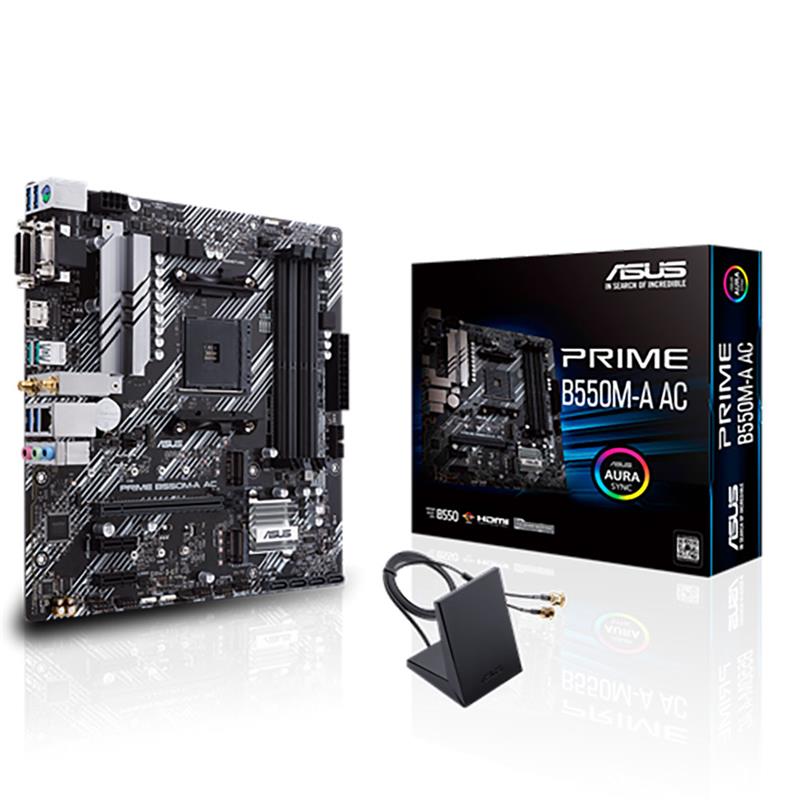 Mother Asus Prime B550M-A AC AM4