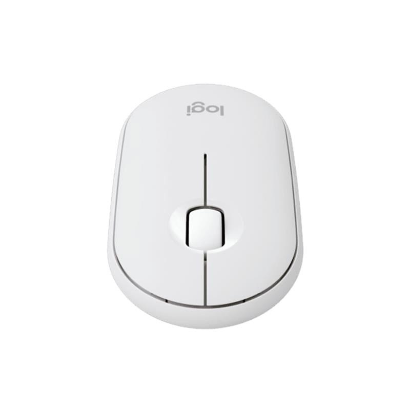 Mouse Logitech Pebble 2 M350s Inalámbrico - Bluetooth - Blanco -  910-007047