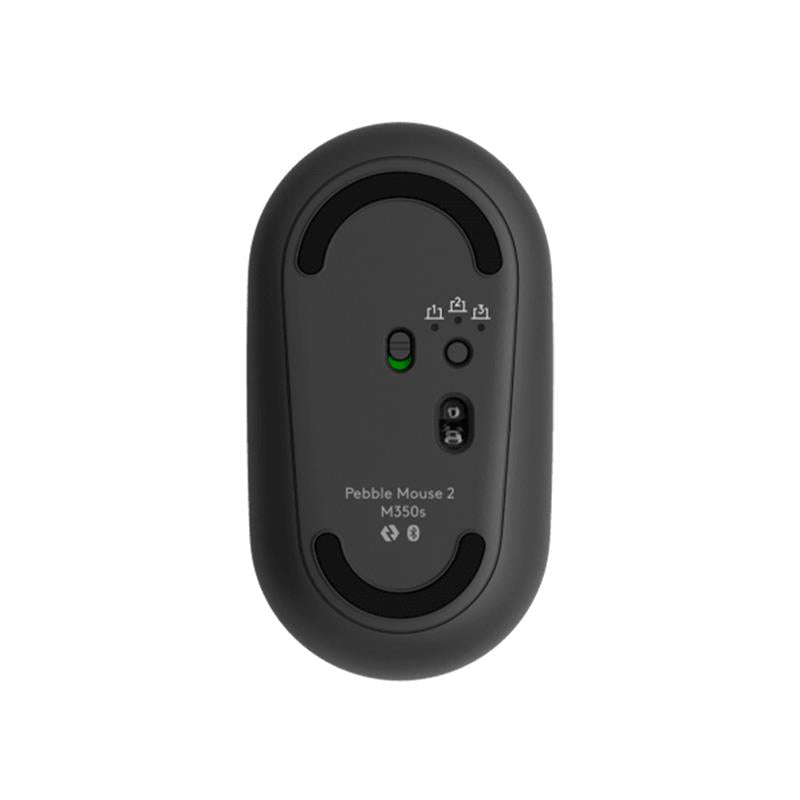 Mouse Logitech Pebble 2 M350s Inalámbrico Bluetooth Negro