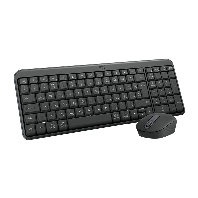 Teclado + Mouse inalámbrico Logitech MK250 Graphite Bluetooth