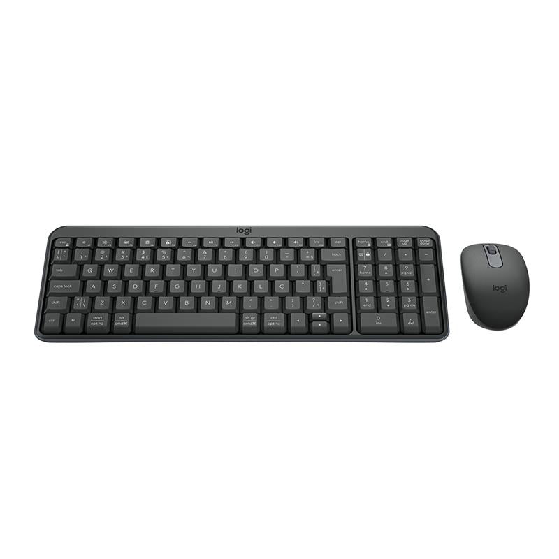 Teclado + Mouse inalámbrico Logitech MK250 Graphite Bluetooth