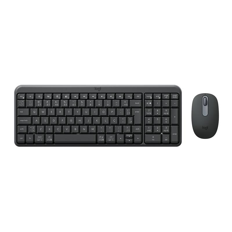 Teclado + Mouse inalámbrico Logitech MK250 Graphite Bluetooth
