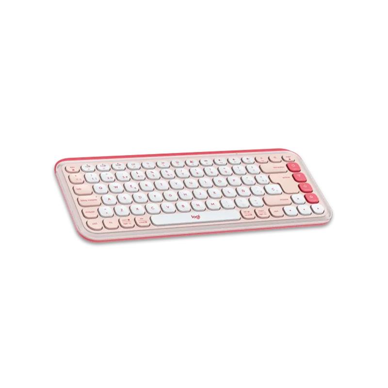 Teclado + Mouse inalámbrico Logitech Pop Icon ROSE 920-013053