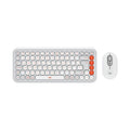 Teclado + Mouse inalámbrico Logitech Pop Icon White 920-013055
